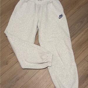 Nike Womens Light Gray Joggers
